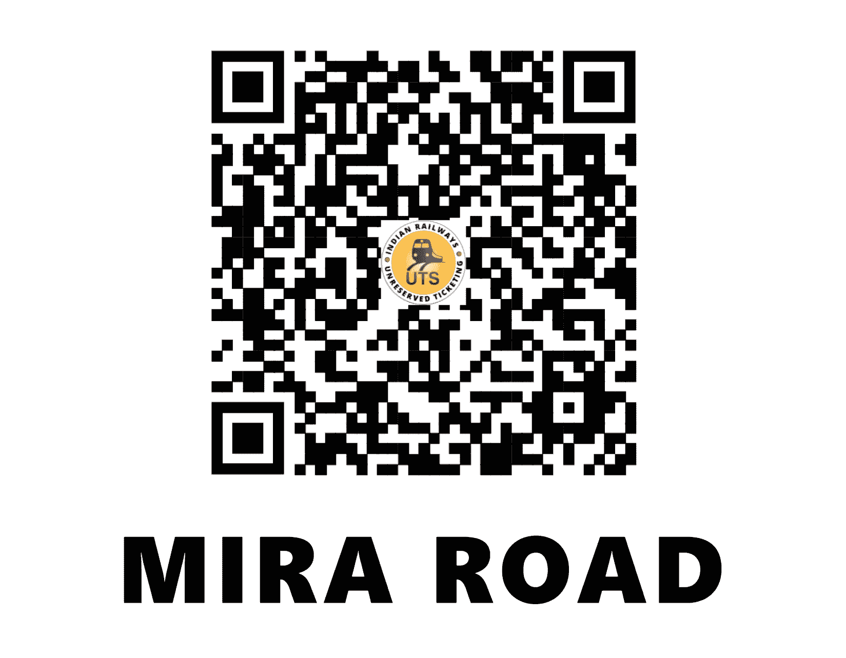 UTS QR Code for Mira Road - MIRA